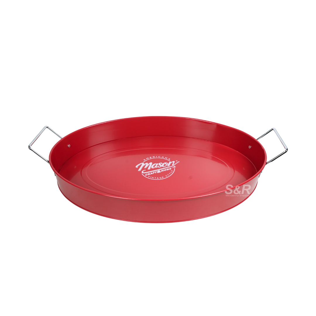 Mason Craft & More Large Steel Serving Tray